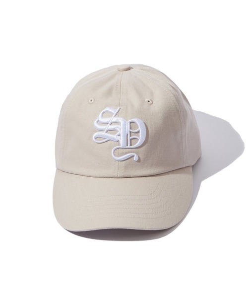 WHO'S WHO gallery（フーズフーギャラリー）の「【SLOPPY/スロッピー】刺繍ロゴキャップ（キャップ・レディース・ブラウン/ネイビー/グレイッシュベージュ/サックスブルー/レッド/ブラック系その他/カーキ/ブラウン系その他・FREE）」の4枚目の写真