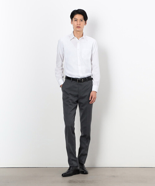 セール】【セットアップ対応】ポリエステル ウール ギャバ パンツ