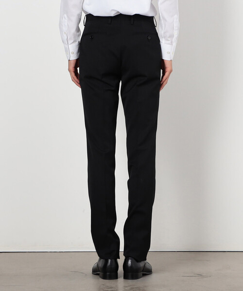 COMME CA ISM(コムサイズム)の「【セットアップ対応】ポリエステル ウール ギャバ パンツ(スーツパンツ・メンズ・グレー/ブラック・SMALL/MEDIUM/LARGE/X-SMALL/X-LARGE)」の11枚目の写真