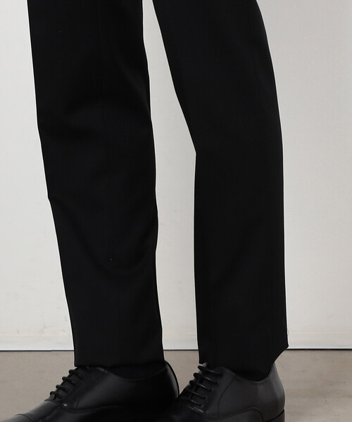 COMME CA ISM(コムサイズム)の「【セットアップ対応】ポリエステル ウール ギャバ パンツ(スーツパンツ・メンズ・グレー/ブラック・SMALL/MEDIUM/LARGE/X-SMALL/X-LARGE)」の15枚目の写真