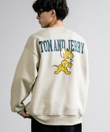 スウェット オーバーサイズ」に該当するトップス（ベージュ系