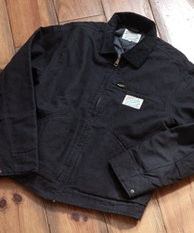 【OUTDOOR EXCHANGE/アウトドアエクスチェンジ】ダック 襟 コーデュロイ 中綿 オーバーサイズ JKT