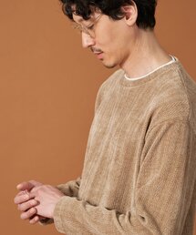 ◆シェニールケーブルプルオーバー