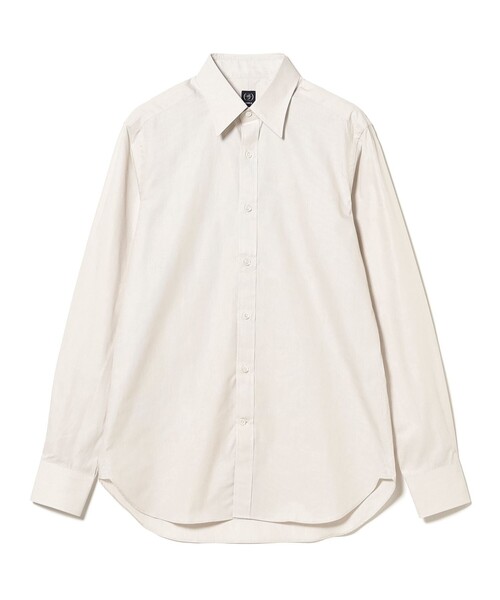BEAMS F(ビームスエフ)の「ヘアラインストライプ コットン レギュラーカラー シャツ(シャツ/ブラウス・メンズ・ベージュ・43/42/41/40/39/38/37)」の6枚目の写真