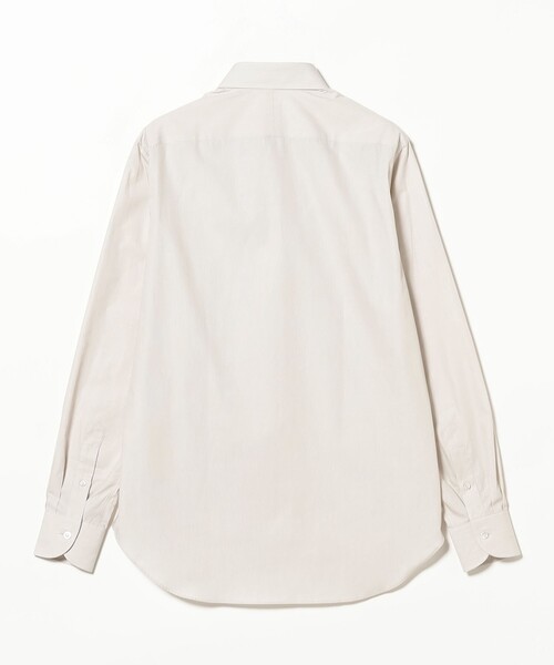 BEAMS F(ビームスエフ)の「ヘアラインストライプ コットン レギュラーカラー シャツ(シャツ/ブラウス・メンズ・ベージュ・43/42/41/40/39/38/37)」の5枚目の写真
