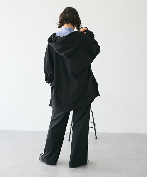 CRAFT STANDARD BOUTIQUE(クラフトスタンダードブティック)の「BIGハーフジップワンポイント刺繍ロゴパーカー(パーカー・レディース・ホワイト系その他/マスタード/ブラック/カーキ・FREE)」の15枚目の写真