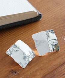 niko and... | メタルスクエアイヤリング(イヤリング)