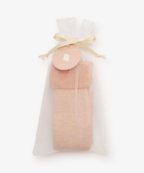 Afternoon Tea（アフタヌーンティー）の「マーブルレッグウォーマー（レッグウォーマー・レディース・ピンク/ベージュ・ONE SIZE）」の12枚目の写真