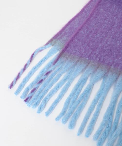 SENSE OF PLACE by URBAN RESEARCH（センスオブプレイスバイアーバンリサーチ）の「ミックスボリューム大判マフラー（マフラー・メンズ・ブラウン/パープル/グレー・ONE）」の20枚目の写真