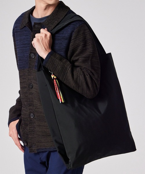 Paul Smith(ポールスミス)の「PSライトポリエステル トートバッグ【553403 B031T】(トートバッグ・メンズ・ブラック・FREE)」の6枚目の写真