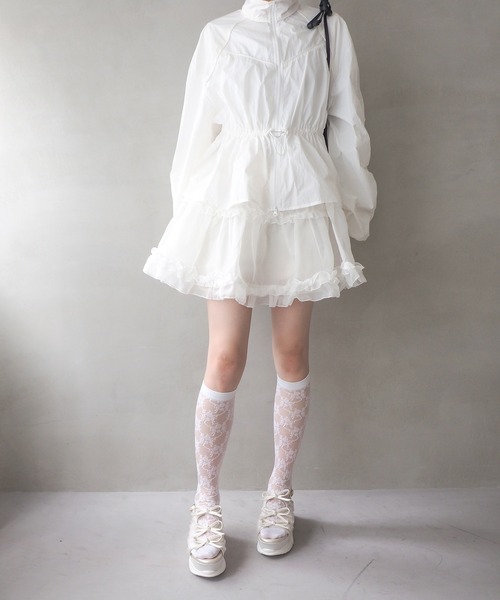 byあしながおじさん（バイアシナガオジサン）の「厚底グリッターリボンサンダル　8990007（サンダル・レディース・ピンク/ブラック/アイボリー/シルバー/ライトブルー/ピンクベージュ/ブラック系その他/オフホワイト・S/M/L/LL）」の15枚目の写真