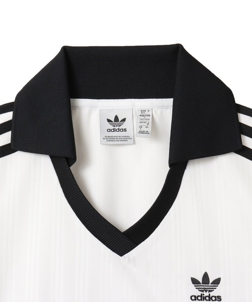 adidas V-NECK POLO / アディダス ブイ ネック ポロ（ポロシャツ