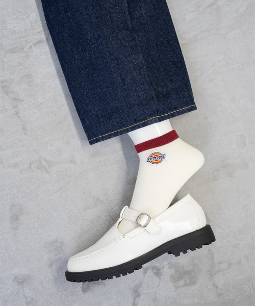 Dickies（ディッキーズ）の「【Dickies】A.3P 口ゴム切り替え/アンクル丈ソックス/3足セット/レディース（ソックス/靴下・レディース・マルチ・23cm～25cm）」の4枚目の写真