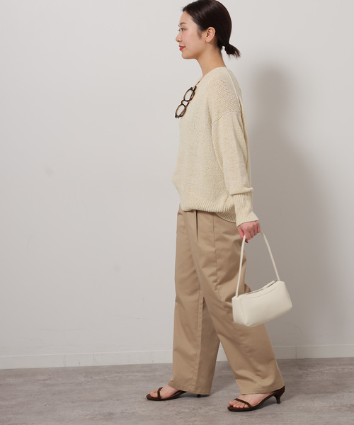 JOURNAL STANDARD relume（ジャーナルスタンダード　レリューム）の「RELUME ミニハンドルBAG（クラッチバッグ・レディース・ホワイト/ブラック/シルバー/イエロー・FREE）」の9枚目の写真