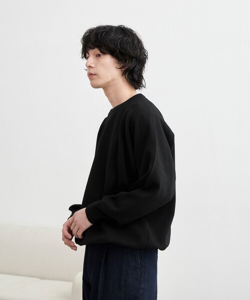 coen（コーエン）の「コンフォートニットプルオーバー（ニット/セーター・メンズ・ブラック/コバルトブルー/オフホワイト・L/M）」の8枚目の写真