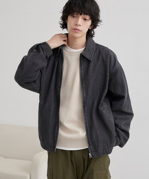 coen（コーエン）の「コンフォートニットプルオーバー（ニット/セーター・メンズ・ブラック/コバルトブルー/オフホワイト・L/M）」の22枚目の写真