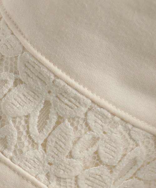 FOUND GOOD（ファウンドグッド）の「ウラシャギーレースキリカエPO（Tシャツ/カットソー・レディース・アイボリー/グレー系8/ブラック・S/M/L）」の14枚目の写真