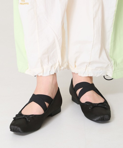 ゴムベルトサテンバレエシューズ 51113（バレエシューズ）｜ORiental