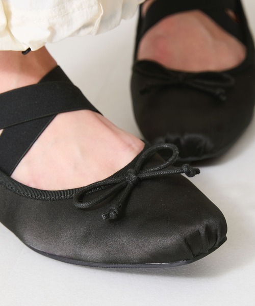 ゴムベルトサテンバレエシューズ 51113（バレエシューズ）｜ORiental