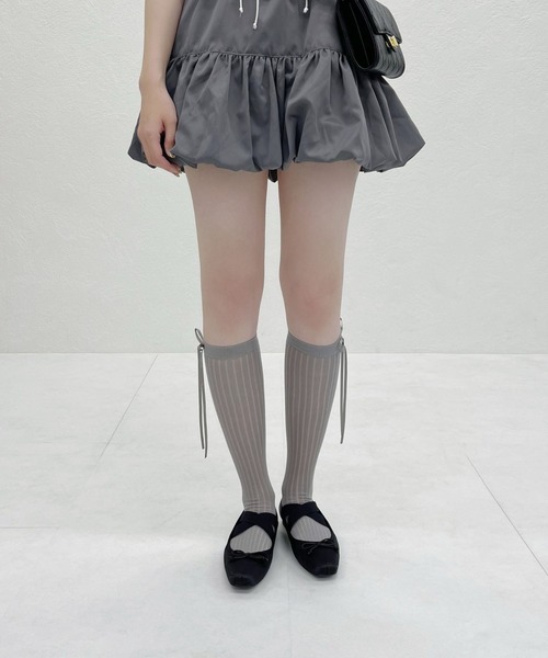 ORiental TRaffic(オリエンタルトラフィック)の「ゴムベルトサテンバレエシューズ 51113(バレエシューズ・レディース・ブラック/ブルー/ベージュ・40/38/39/41/42/35/36/37/34)」の20枚目の写真