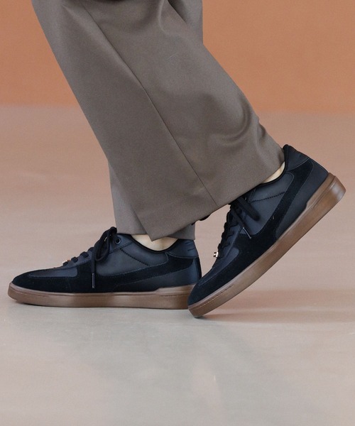 HIMIKO（ヒミコ）の「【HIMIKO】【撥水】スエードコンビコートソールスニーカー/657101（スニーカー・レディース・ブラック/ホワイト/ベージュ/グレー・22.0cm/22.5cm/23.0cm/23.5cm/24.0cm/24.5cm/25.0cm/25.5cm/26.0cm）」の11枚目の写真