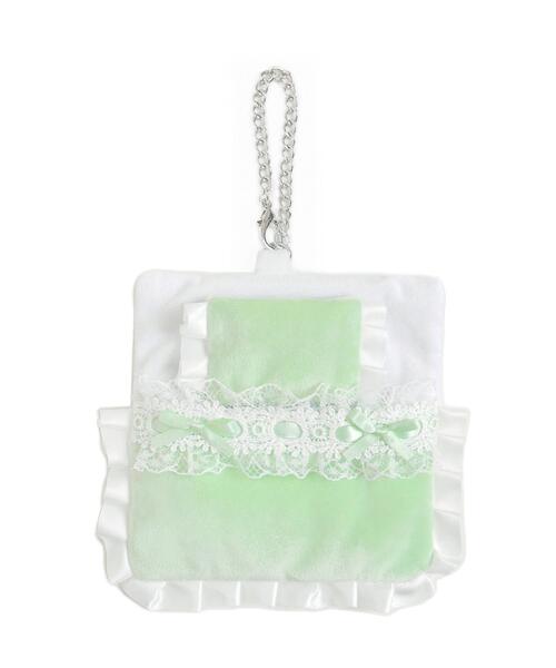 WEGO（ウィゴー）の「WEGO/ふわふわぬい布団キーホルダー【10cm】（フィギュア・レディース・ピンク/ホワイト/グリーン系その他/ライトパープル/サックスブルー/ワイン/イエロー系その他/ブラック・FREE）」の4枚目の写真