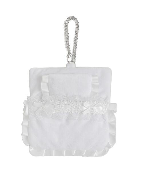 WEGO（ウィゴー）の「WEGO/ふわふわぬい布団キーホルダー【10cm】（フィギュア・レディース・ピンク/ホワイト/グリーン系その他/ライトパープル/サックスブルー/ワイン/イエロー系その他/ブラック・FREE）」の2枚目の写真