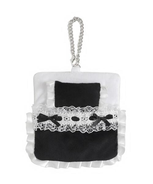 WEGO（ウィゴー）の「WEGO/ふわふわぬい布団キーホルダー【10cm】（フィギュア・レディース・ピンク/ホワイト/グリーン系その他/ライトパープル/サックスブルー/ワイン/イエロー系その他/ブラック・FREE）」の3枚目の写真