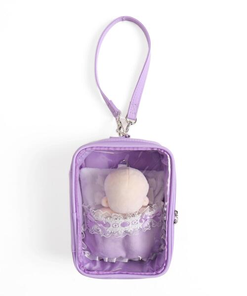 WEGO（ウィゴー）の「WEGO/ふわふわぬい布団キーホルダー【10cm】（フィギュア・レディース・ピンク/ホワイト/グリーン系その他/ライトパープル/サックスブルー/ワイン/イエロー系その他/ブラック・FREE）」の12枚目の写真