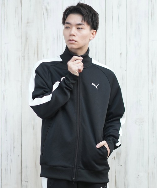 PUMA(プーマ)の「PUMA/プーマ トラックジャケット ジャージ T7 ALWAYS ON TRACK JACKET DK セットアップ対応 631858(ジャージ・メンズ・ブラック・S/L/M/XL)」の10枚目の写真