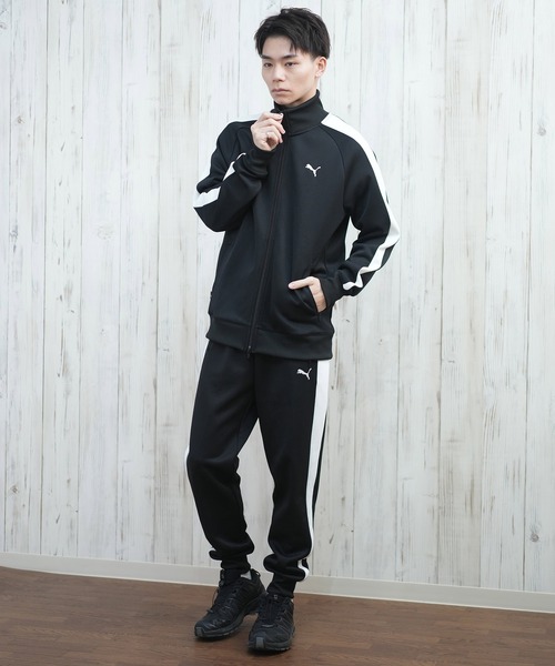 PUMA(プーマ)の「PUMA/プーマ トラックジャケット ジャージ T7 ALWAYS ON TRACK JACKET DK セットアップ対応 631858(ジャージ・メンズ・ブラック・S/L/M/XL)」の12枚目の写真