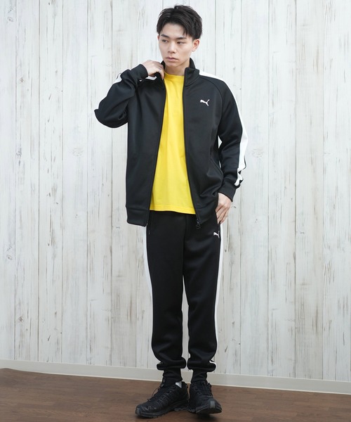 PUMA(プーマ)の「PUMA/プーマ トラックジャケット ジャージ T7 ALWAYS ON TRACK JACKET DK セットアップ対応 631858(ジャージ・メンズ・ブラック・S/L/M/XL)」の4枚目の写真