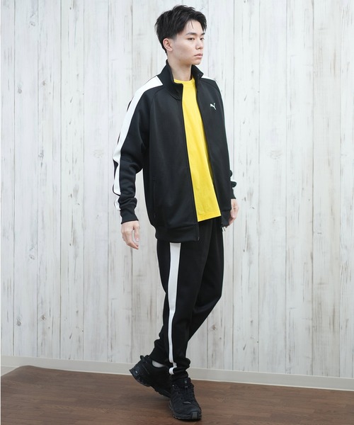 PUMA(プーマ)の「PUMA/プーマ トラックジャケット ジャージ T7 ALWAYS ON TRACK JACKET DK セットアップ対応 631858(ジャージ・メンズ・ブラック・S/L/M/XL)」の7枚目の写真