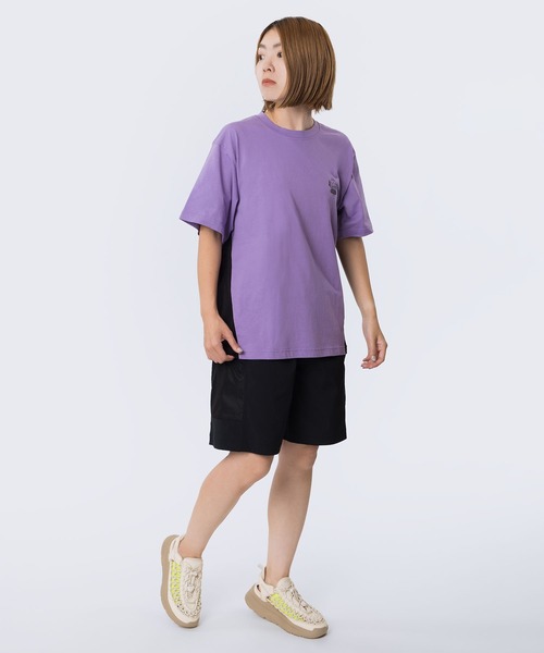 KEEN(キーン)の「NICE MINT MESH TEE / ナイス ミント メッシュ ティー / Tシャツ 半袖(Tシャツ/カットソー・レディース・パープル・M/XL/L/S)」の3枚目の写真
