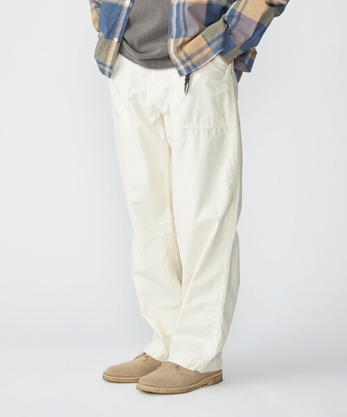 SHIPS(シップス)の「SHIPS: ベーシック ベイカー パンツ(スラックス・メンズ・オリーブ/コバルトブルー/ナチュラル・LARGE/MEDIUM/SMALL/X-LARGE)」の14枚目の写真