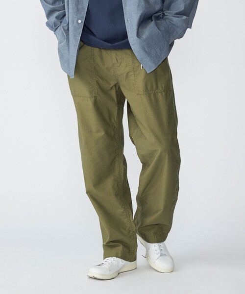 SHIPS(シップス)の「SHIPS: ベーシック ベイカー パンツ(スラックス・メンズ・オリーブ/コバルトブルー/ナチュラル・LARGE/MEDIUM/SMALL/X-LARGE)」の15枚目の写真
