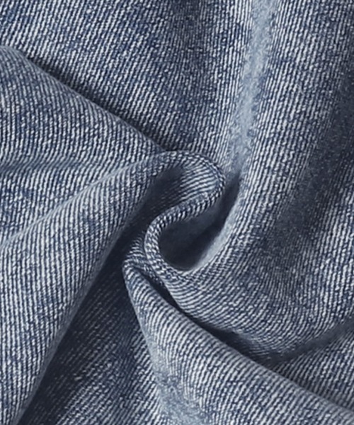 coca（coca）（コカ）の「キッズ　ケミカル加工デニムカーブパンツ（デニムパンツ・キッズ・ブラック/ブルー/ライトブルー/ライトベージュ・130/120/150/140）」の8枚目の写真