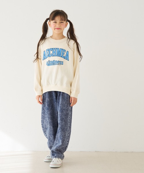 coca（coca）（コカ）の「キッズ　ケミカル加工デニムカーブパンツ（デニムパンツ・キッズ・ブラック/ブルー/ライトブルー/ライトベージュ・130/120/150/140）」の20枚目の写真