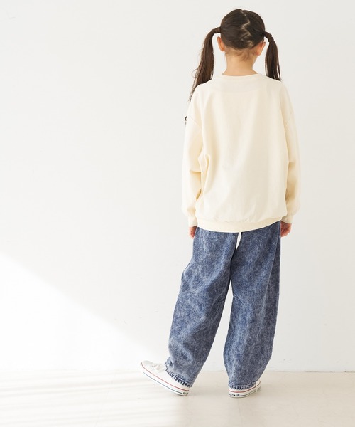 coca（coca）（コカ）の「キッズ　ケミカル加工デニムカーブパンツ（デニムパンツ・キッズ・ブラック/ブルー/ライトブルー/ライトベージュ・130/120/150/140）」の21枚目の写真