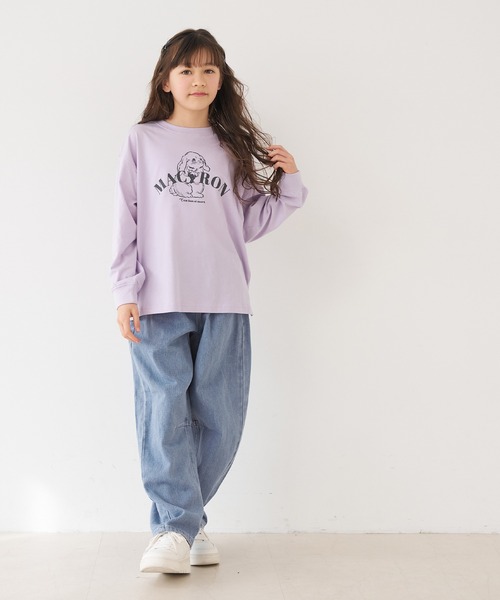 coca（coca）（コカ）の「キッズ　ケミカル加工デニムカーブパンツ（デニムパンツ・キッズ・ブラック/ブルー/ライトブルー/ライトベージュ・130/120/150/140）」の14枚目の写真