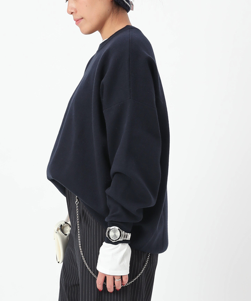 コットンカシミヤリラックスプルオーバー（ニット/セーター