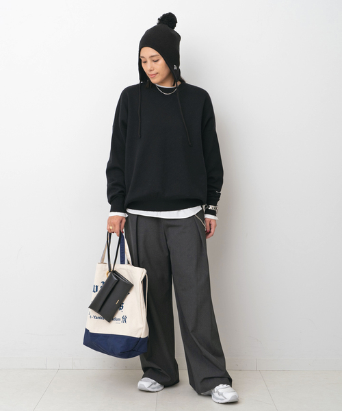 コットンカシミヤリラックスプルオーバー（ニット/セーター