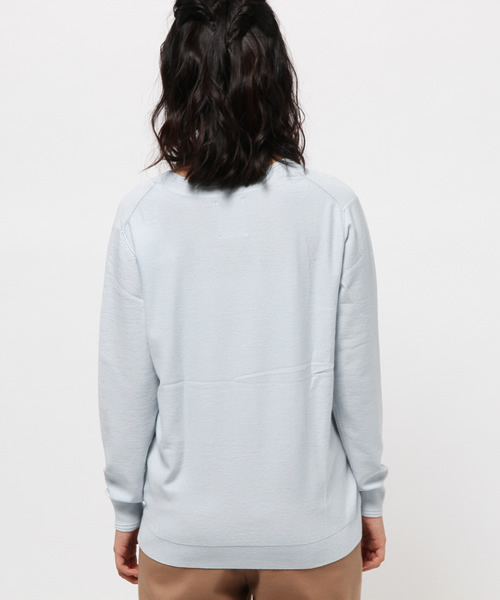 Kastane（カスタネ）の「リブタックプルオーバー（ニット/セーター・レディース・インディゴブルー/ライトグレー/カーキ/ピンク・FREE）」の7枚目の写真