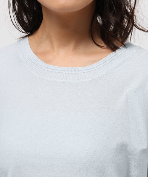 Kastane（カスタネ）の「リブタックプルオーバー（ニット/セーター・レディース・インディゴブルー/ライトグレー/カーキ/ピンク・FREE）」の8枚目の写真