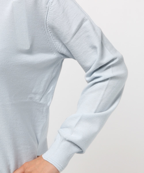 Kastane（カスタネ）の「リブタックプルオーバー（ニット/セーター・レディース・インディゴブルー/ライトグレー/カーキ/ピンク・FREE）」の9枚目の写真