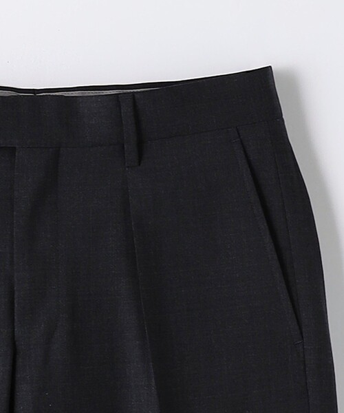 green label relaxing（グリーンレーベルリラクシング）の「TWPU メランジ トロピカル 1P スラックス -ウォッシャブル・ストレッチ・防シワ-（スラックス・メンズ・ダークグレー/グレー/その他1・S/L/M/XL）」の16枚目の写真