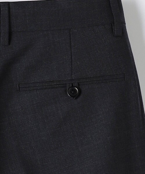 green label relaxing（グリーンレーベルリラクシング）の「TWPU メランジ トロピカル 1P スラックス -ウォッシャブル・ストレッチ・防シワ-（スラックス・メンズ・ダークグレー/グレー/その他1・S/L/M/XL）」の18枚目の写真