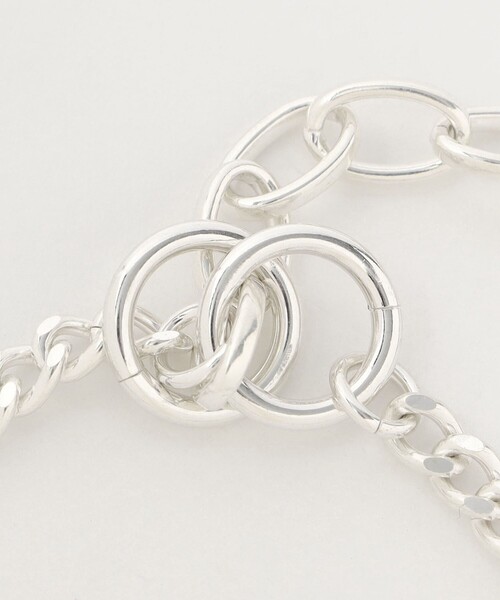 MONKEY TIME（モンキータイム）の「シルバー925 コンビ チェーン ブレスレット（ブレスレット・メンズ・シルバー・FREE）」の4枚目の写真