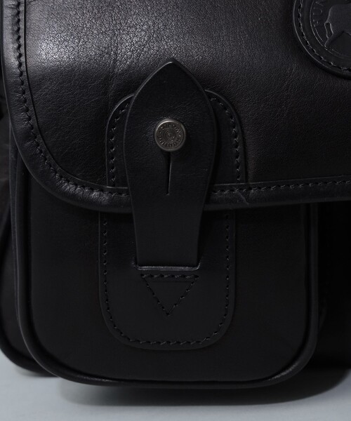 Hunting World(ハンティングワールド)の「HUNTING WORLD / レザー キャリーオール S(トートバッグ・メンズ・ブラック・ONE SIZE)」の7枚目の写真