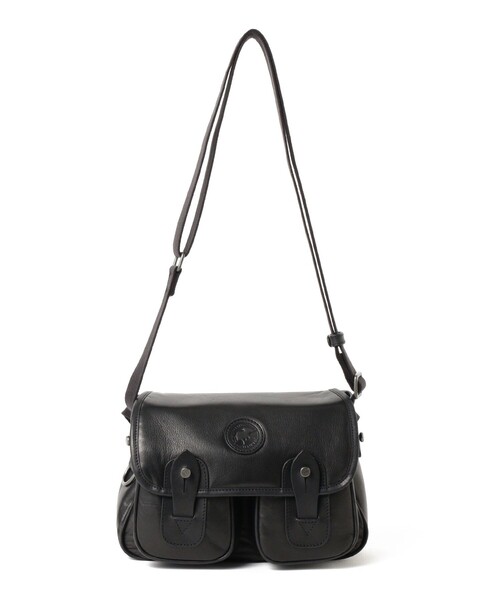 Hunting World(ハンティングワールド)の「HUNTING WORLD / レザー キャリーオール S(トートバッグ・メンズ・ブラック・ONE SIZE)」の10枚目の写真